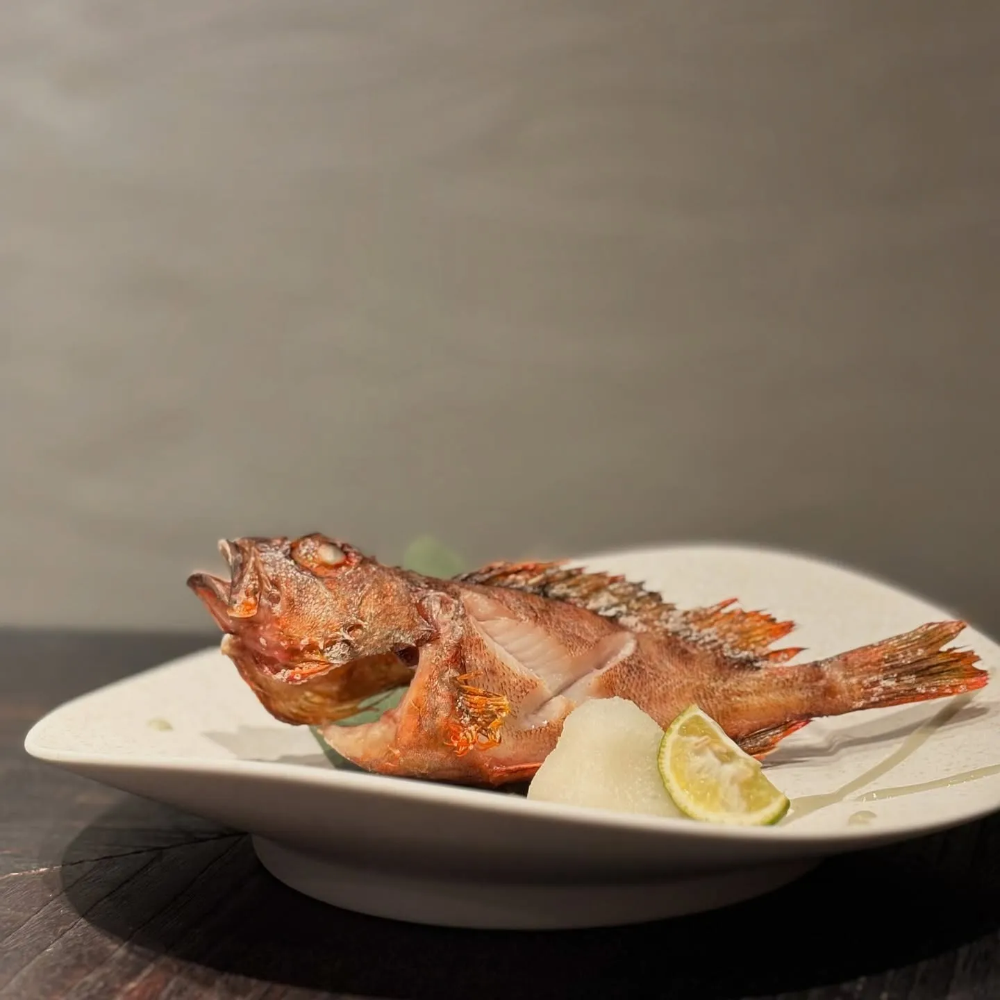 めばるの塩焼き